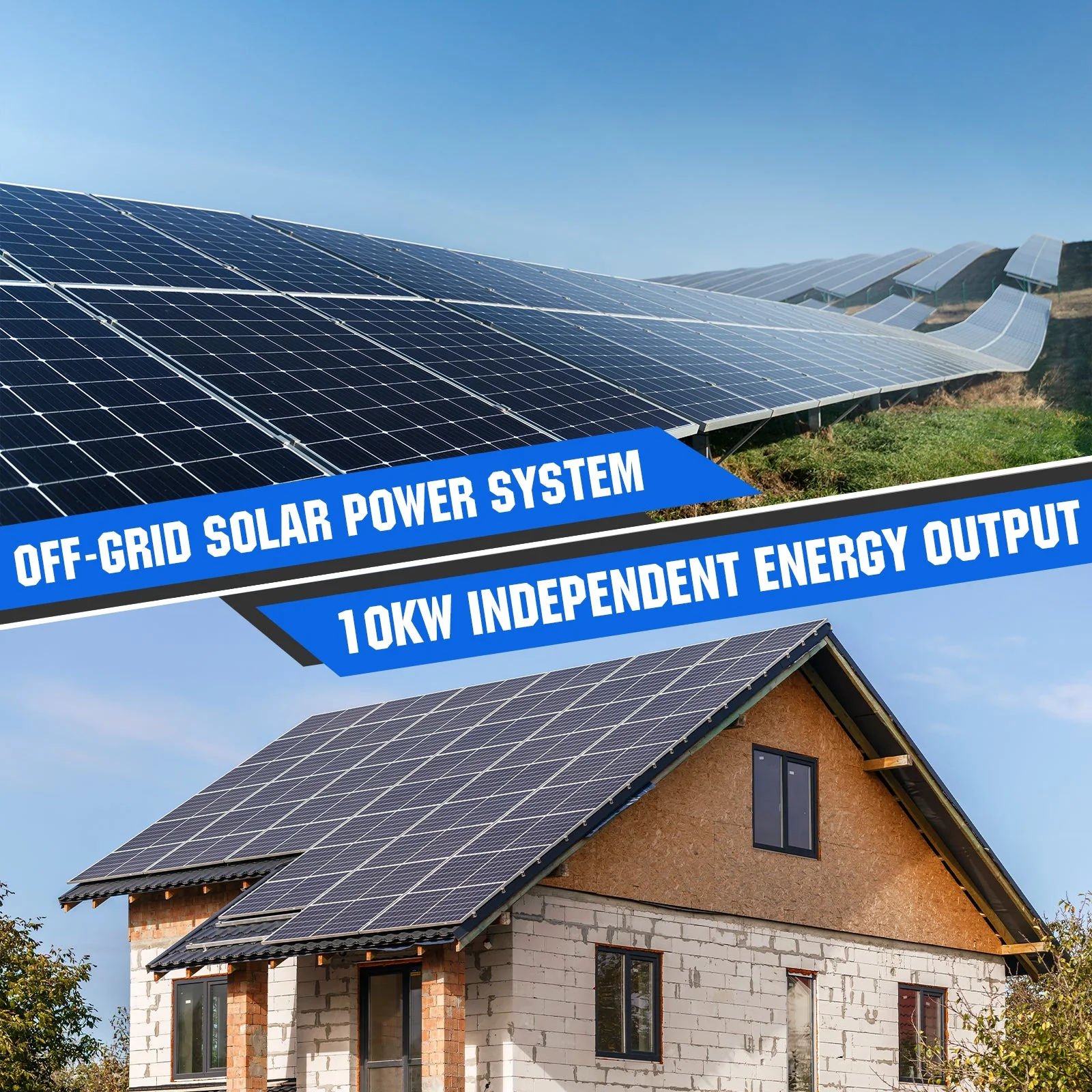 Eco-Worthy 10kw Complete Off-Grid Solar Power System |20.48kWh to 30.72kWh Battery | 10000W 120/240V | 7380W to 9840W PV - Image 10